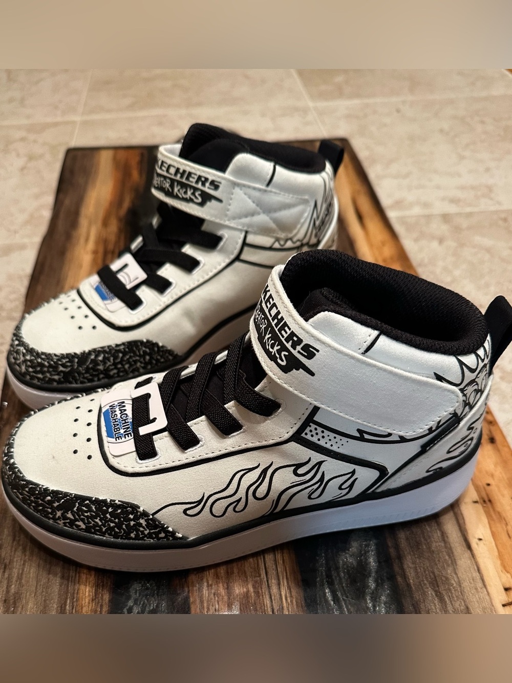 Skechers Boy’s Sport Court 92 Color Blitz Sneakers